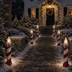 Mr. Christmas LED Blow Mold Candles Set