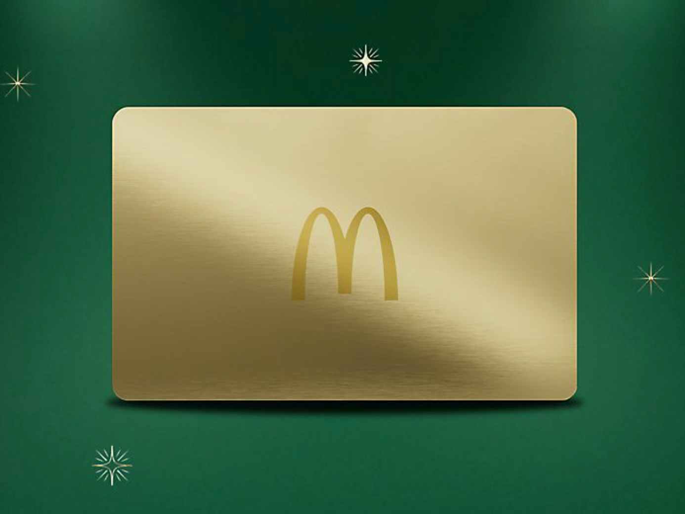 mcdonalds gold card