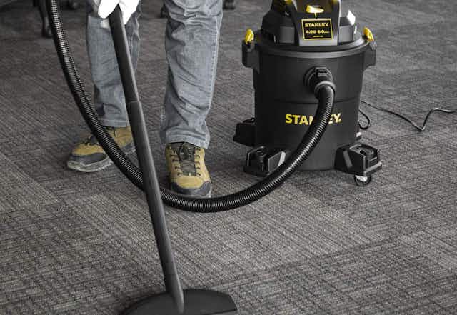Stanley Wet/Dry 6-Gallon Vacuum, Just $44.99 on Amazon card image