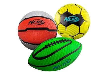Nerf Mini Foam Sports Ball Set