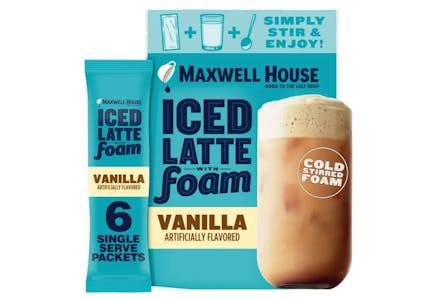 Maxwell House Iced Coffee Latte