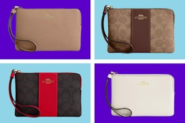 Get Coach Wristlets for $26 (Reg. $88) card image