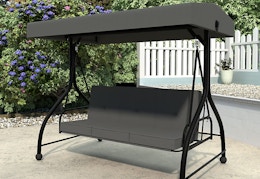 2-in-1 Convertible Porch Swing, $260 at Lowe's (Reg. $369) card image