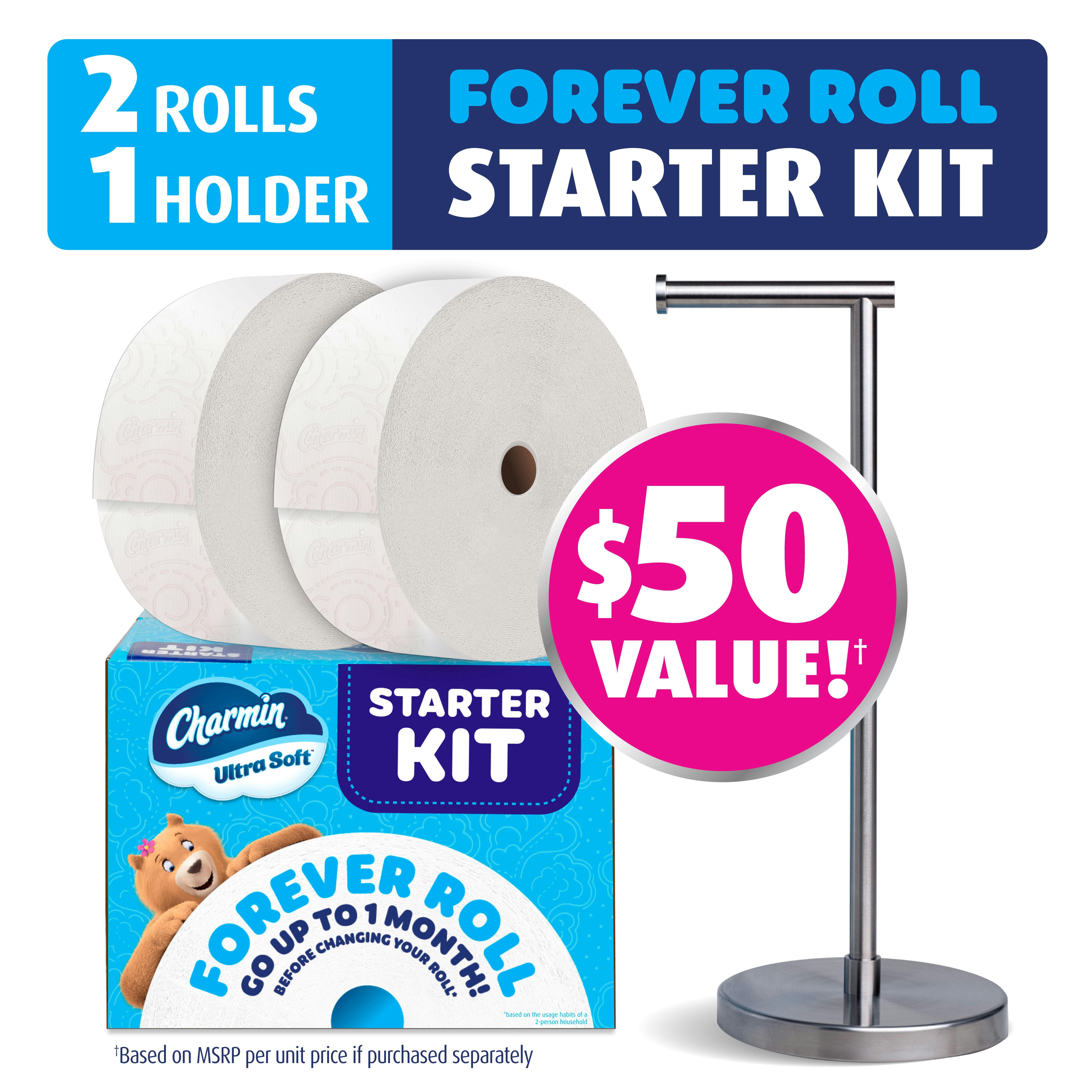 Charmin Forever Roll Starter Kit