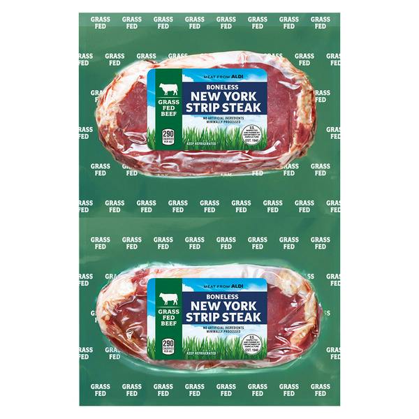 Grass Fed NY Strip Steak, per lb