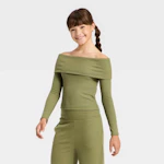 Art Class Kids' Off-the-Shoulder Top