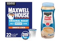 1 Maxwell House Coffee + 1 Clover Valley