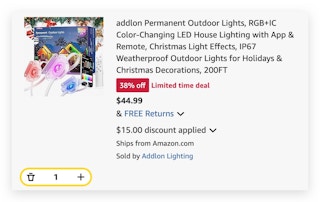 addlon Permanent Outdoor Lights