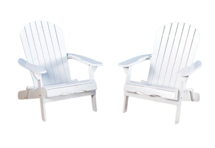 Beachcrest Home Adirondack Chair Set