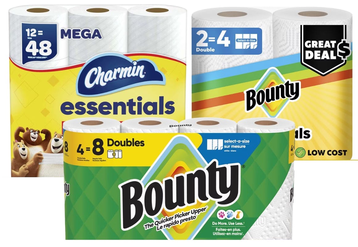 1 Charmin + 2 Bounty Items