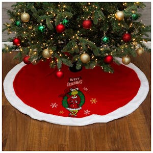 Grinch Merry Grinchmas Tree Skirt