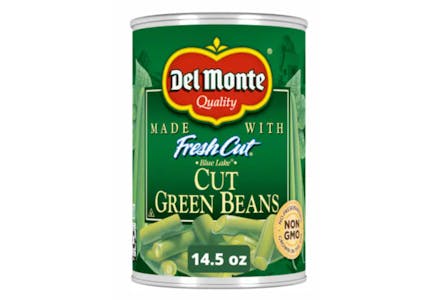 4 Del Monte Canned Vegetables