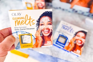 olay cleansing melts