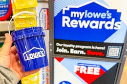 MyLowe's Rewards Week Starts Jan. 30  — Free Mini Bucket In-Store on Feb. 1 card image