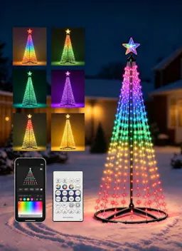 Christmas Cone Tree Light