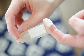 baking soda splinter
