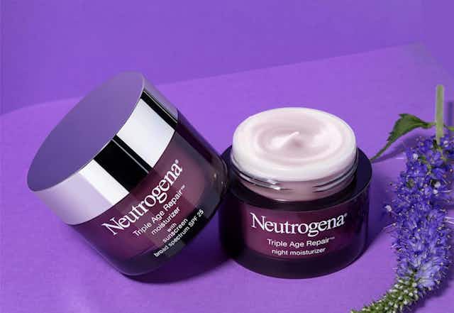 Neutrogena Triple Age Repair Night Cream, as Low as $11 on Amazon card image