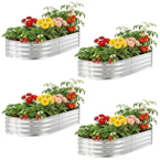 Raised Garden Bed Kit 4-Pack