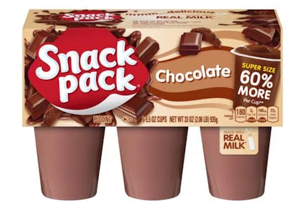 2 Super Snack Pack Puddings