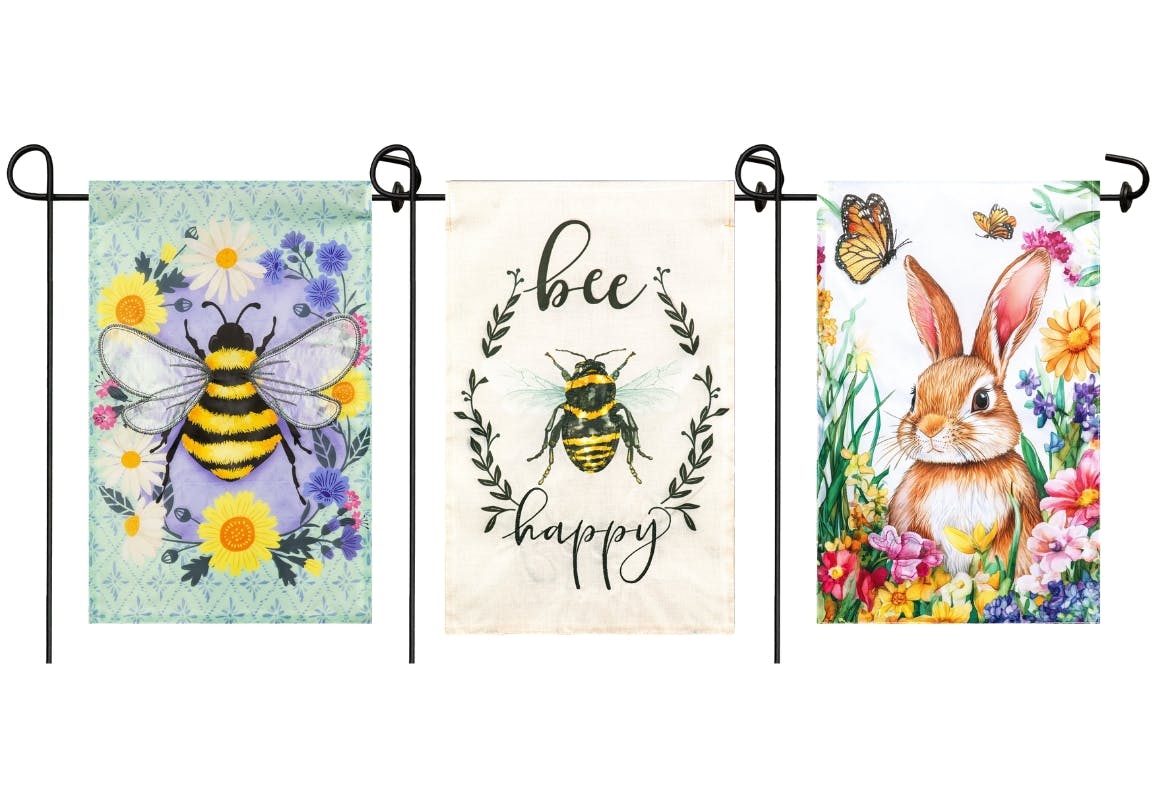 Spring Outdoor Yard Flag