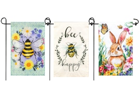 Spring Outdoor Yard Flag