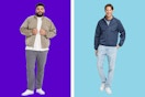 2 goodfellow & co men's windbreakers side by side