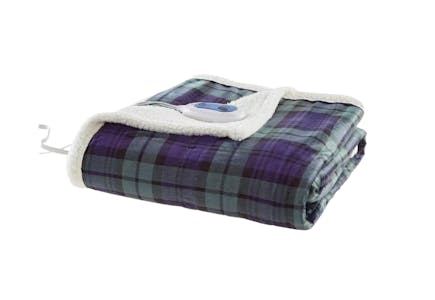 Woolrich Heated Throw Blanket