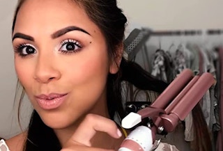 Conair Double Ceramic Triple Barrel Curl Styling Waver