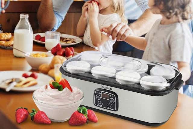 Automatic Yogurt Maker Machine, Only $34 on Amazon card image