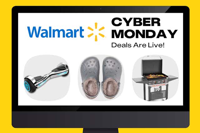 Walmart Cyber Monday Deals Are Still Live: $184 Blackstone, $79 Hoverboard card image