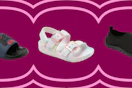 target shoes on a grid