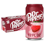 Dr Pepper Strawberry Soda 12-Pack