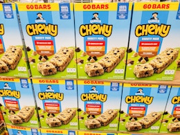 Quaker 58-Count Chewy Bars, as Low as $7.38 on Amazon card image