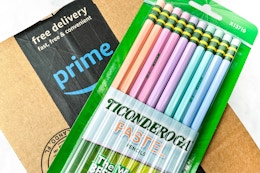 Ticonderoga Pastel Pencil 10-Pack, as Low as $2.74 on Amazon  card image