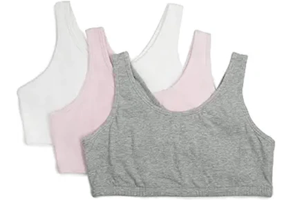 Fruit of the Loom Youth Bra Pack
