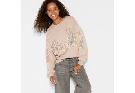 Disney Women's Graphic Sweatshirt