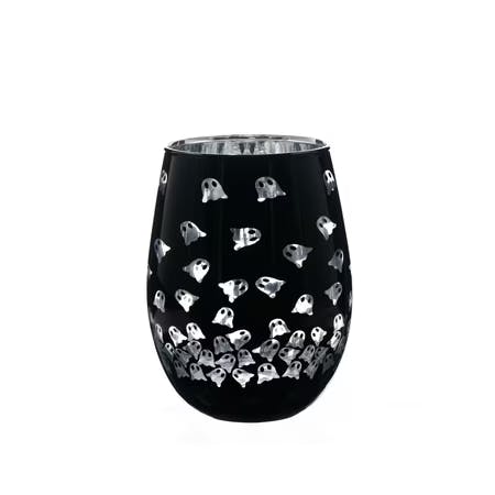 Halloween Stemless Wine Glass