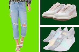 Check Out the Clearance at JCPenney: $17 Women's Jeans and $35 Puma Shoes card image