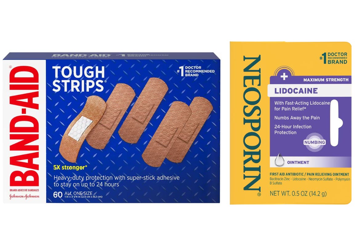 1 Band-Aid + 1 Neosporin