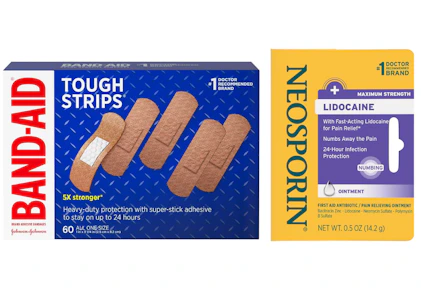1 Band-Aid + 1 Neosporin
