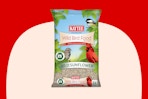 Kaytee Wild Bird Basic Seed bag on red KCL template