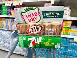 7up canada dry 12pks on walgreens cart