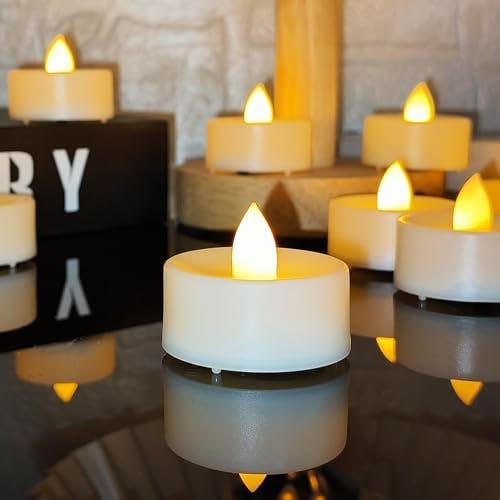 Battery-Operated Tea Light Candles