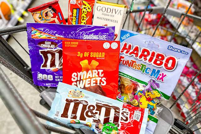 Massive Candy Clearance at Walgreens: $1 M&M Bags, $0.44 Haribo, and More card image