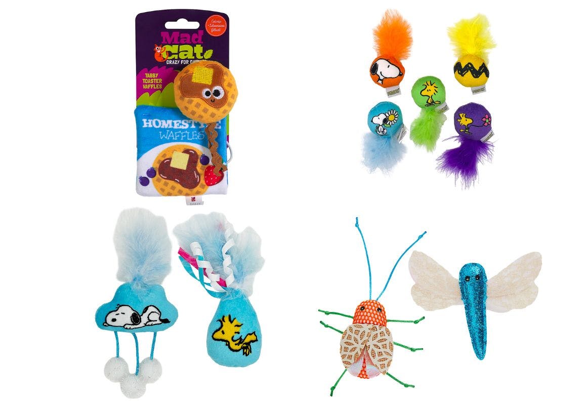 4 Cat Toy Multipacks