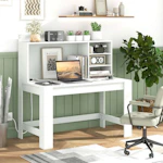 Costway Computer Desk with Hutch