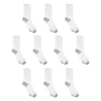 Hanes Men's Crew Socks 20-Pack