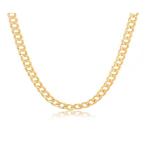 Gold-Plated Chain Necklace