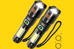 Rechargeable Flashlights 2-Pack