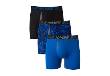Hanes Men's X-Temp Boxer Briefs